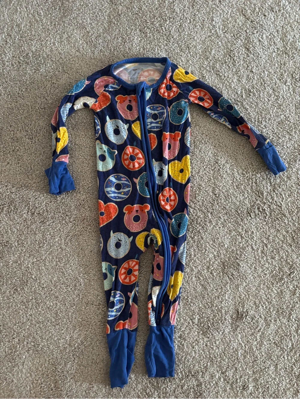 Little Sleepies Donut Dreams Zippy 6-12M